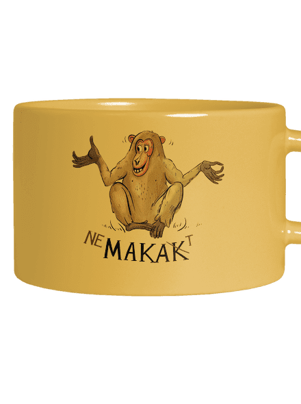 Nemakat hrnek makronka Yellow Macaron