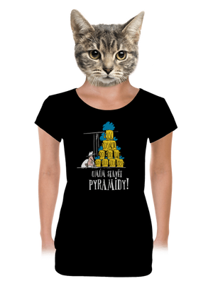 dámské tričko s lemem