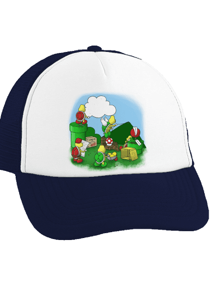 Jak se staví nový level? kšiltovka truckerka French Navy cap