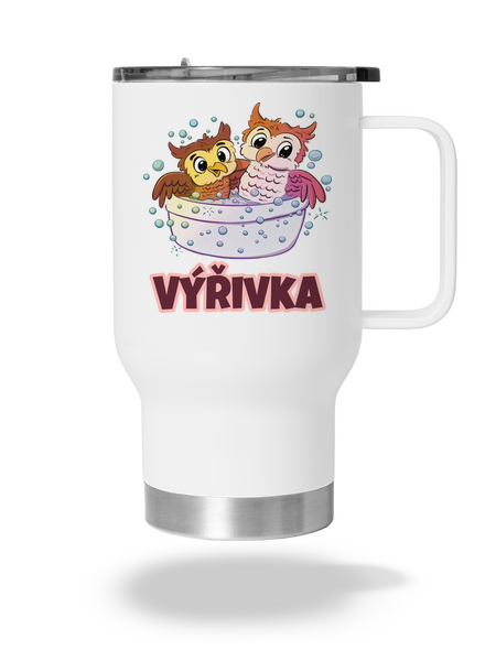 Výřivka termohrnek White