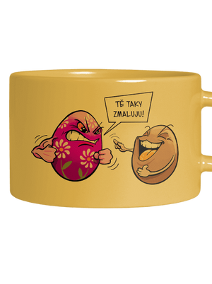 Zmaluju tě hrnek makronka Yellow Macaron