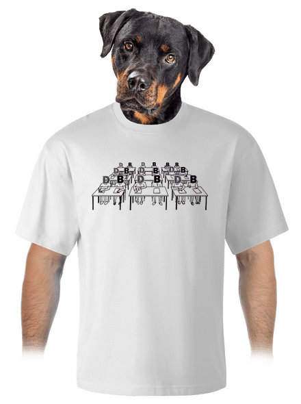 Cimrman: Debil, blbeček unisex tričko oversized White