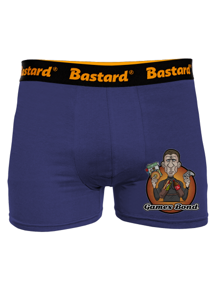 Games Bond boxerky Blue Navy