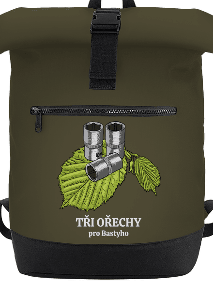 Tři ořechy pro... batoh Military Green