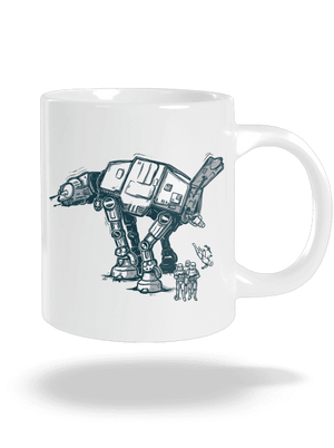 AT-AT velký hrnek White