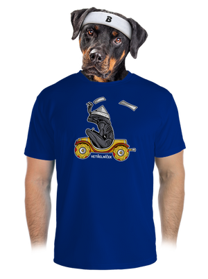 Vetřelníček pánské sportovní tričko Royal Blue Mal