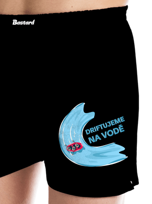 Driftujeme na vodě pánské trenky Black