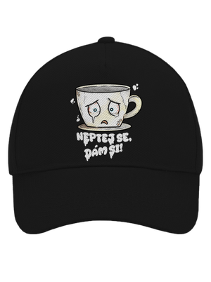 Neptej se, dám si kšiltovka baseballka Black