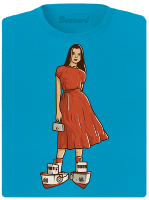 Lodičky dámské sportovní tričko Blue Atol