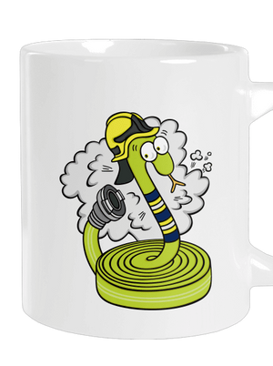 Hadice samice velký hrnek White