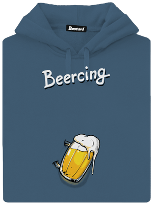 Beercing dámská mikina klokanka Denim