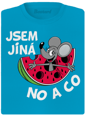 Jsem jiná dámské sportovní tričko Blue Atol