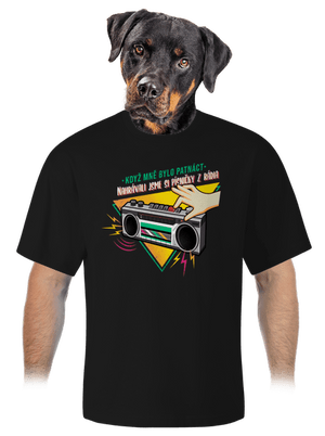 unisex tričko oversized