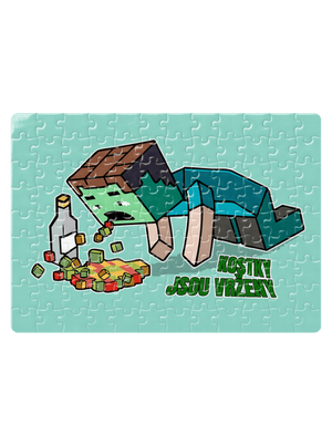 Kostky jsou vrženy puzzle White