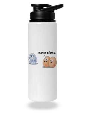 Super kérka lahev na vodu White