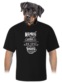 unisex tričko oversized