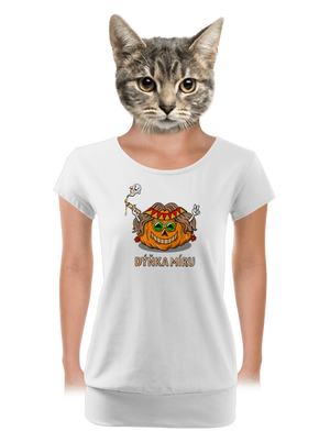 dámské tričko s lemem