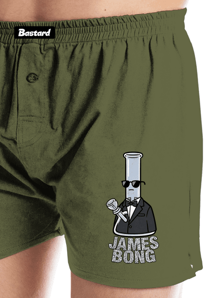 James Bong pánské trenky Khaki