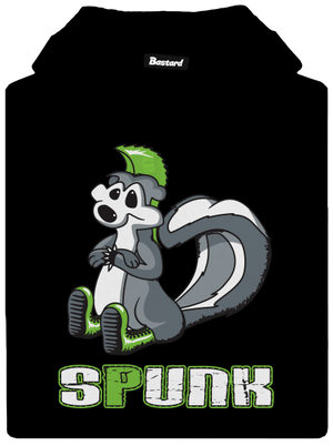 Spunk dámská mikina klokanka Black