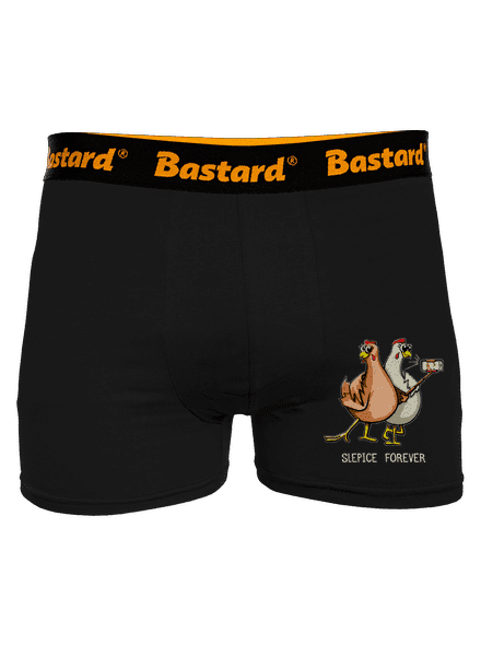 Slepice forever boxerky Black