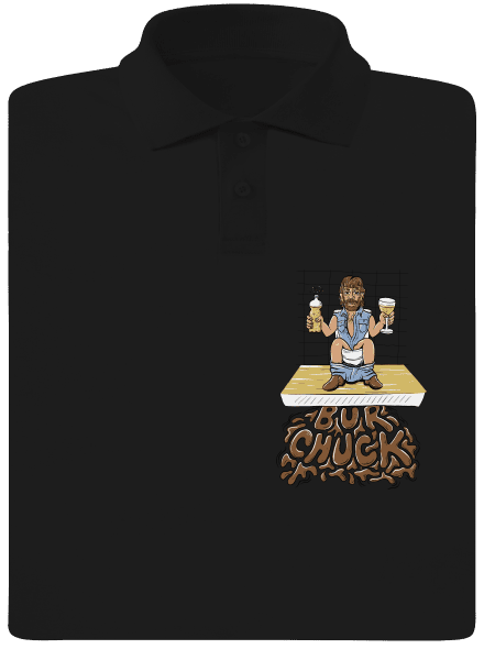 BurChuck pánská polokošile Black