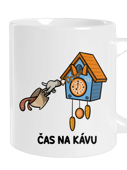 Čas na kávu velký hrnek White