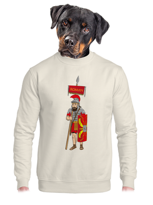 unisex mikina bez kapuce