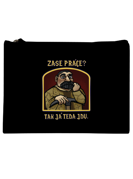 Zase práce? taštička Black