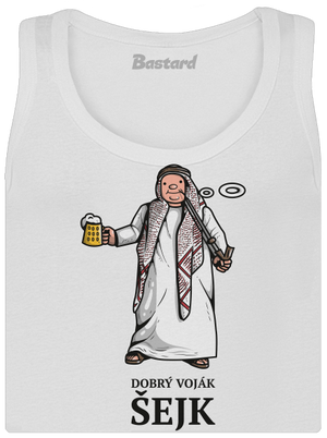 Dobrý voják Šejk dámské tílko klasické White