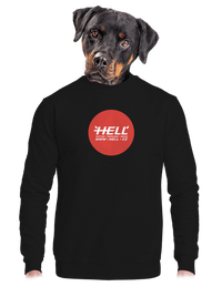 unisex mikina bez kapuce