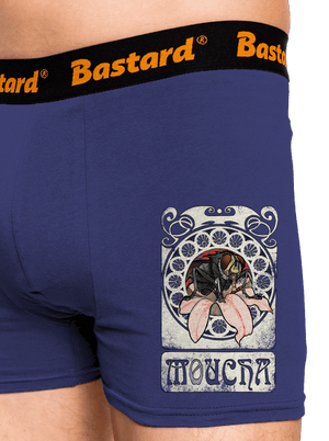 Moucha boxerky Blue Navy