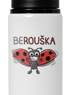 Berouška lahev na vodu White