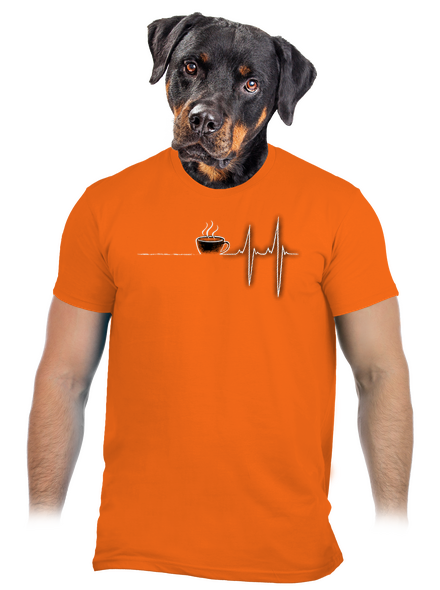 Coffee help pánské tričko Orange