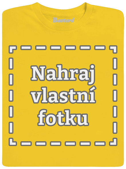 Vlastní potisk pánské tričko Gold