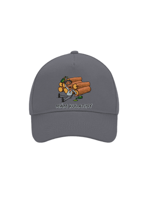 Mám kulatiny kšiltovka baseballka Graphite grey