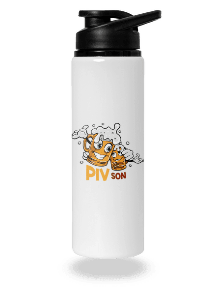 Pivson lahev na vodu White