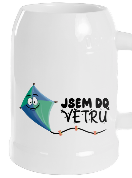 Do větru půllitr White