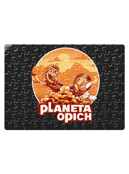 Planeta opich puzzle White