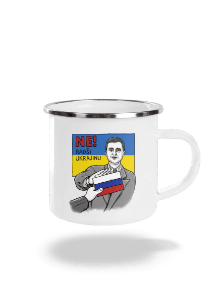 Ne! Radši Ukrajinu plecháček White
