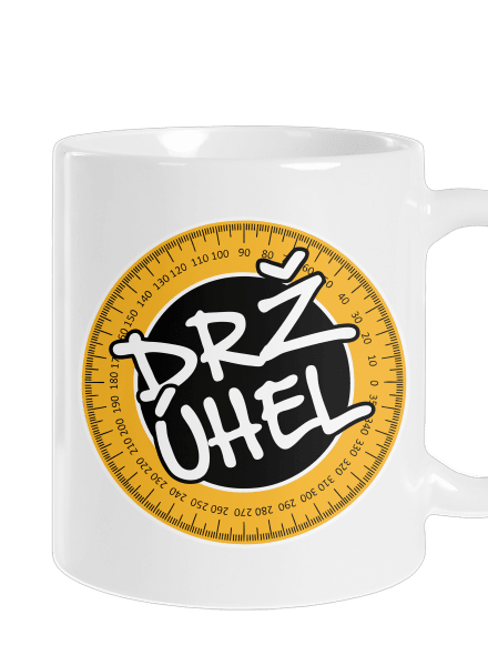Drž úhel klasický hrnek White