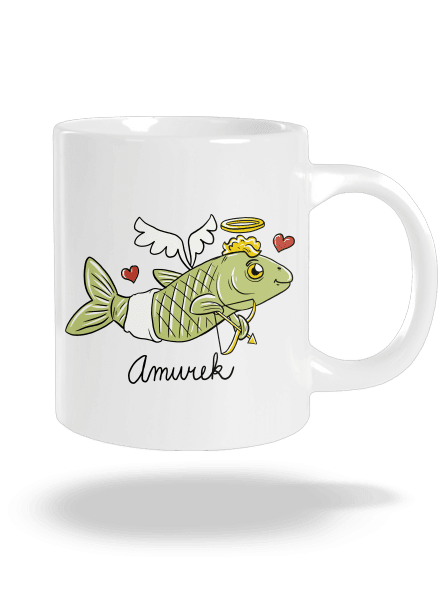 Amurek velký hrnek White