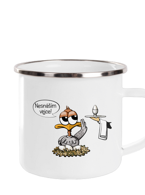 Nesnáším vejce plecháček White