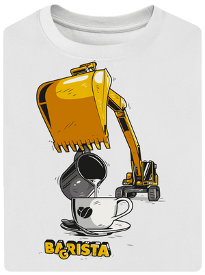 Bagrista unisex tričko oversized White