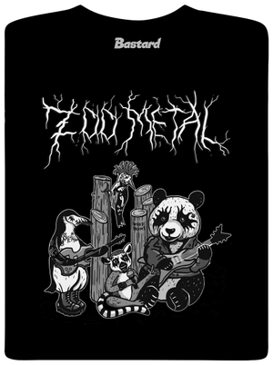 ZOO metal pánské tričko Black