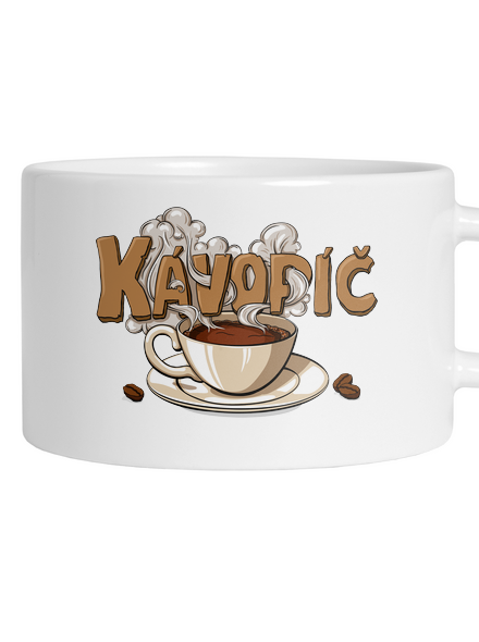 Kávopíč hrnek makronka White