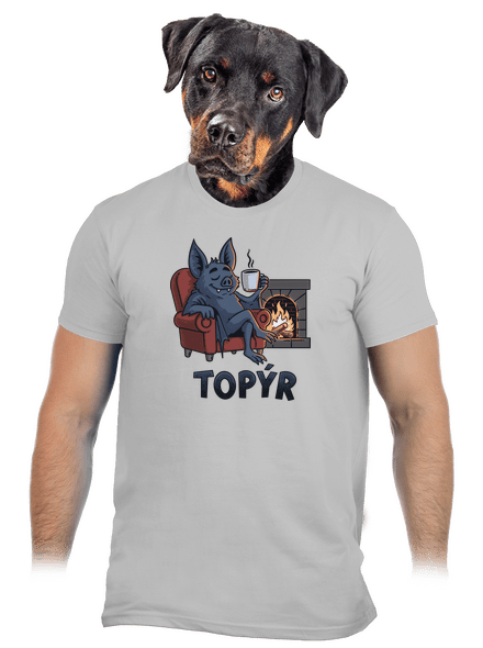 Topýr pánské tričko Pacific Grey