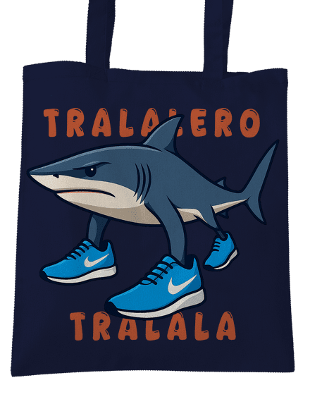 Tralalero Tralala – Italian Brainrot taška French Navy