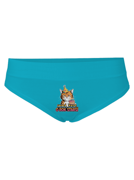 O rok starší dámské kalhotky Turquoise