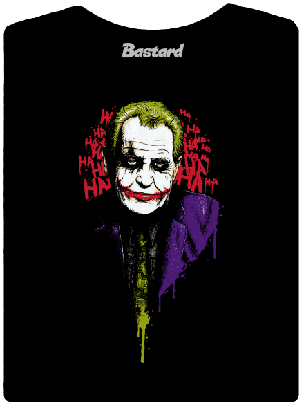 Zeman Joker dámské tričko s lemem Black