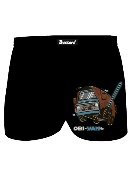 Obi-Van pánské trenky Black